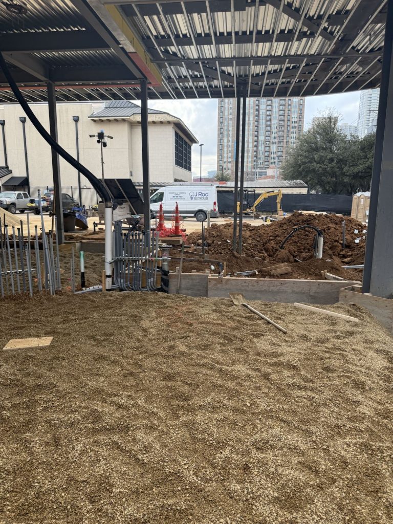 Joey Maple, Dallas: ground-up construction in progress