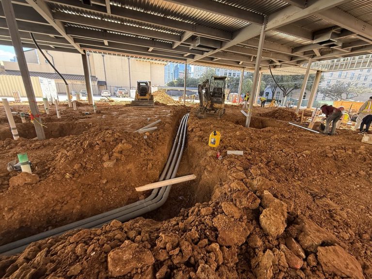 Joey Maple, Dallas: ground-up construction in progress